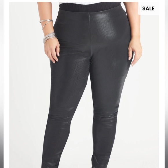 Brand New  Leather Leggings/ Pants Size 22/24, 26/28 - Picture 2 of 14